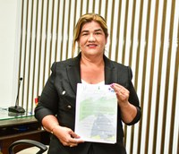 Água que espera: Vereadora Cláudia Marreira pede liberação de tubulação na Estrada das Missões.