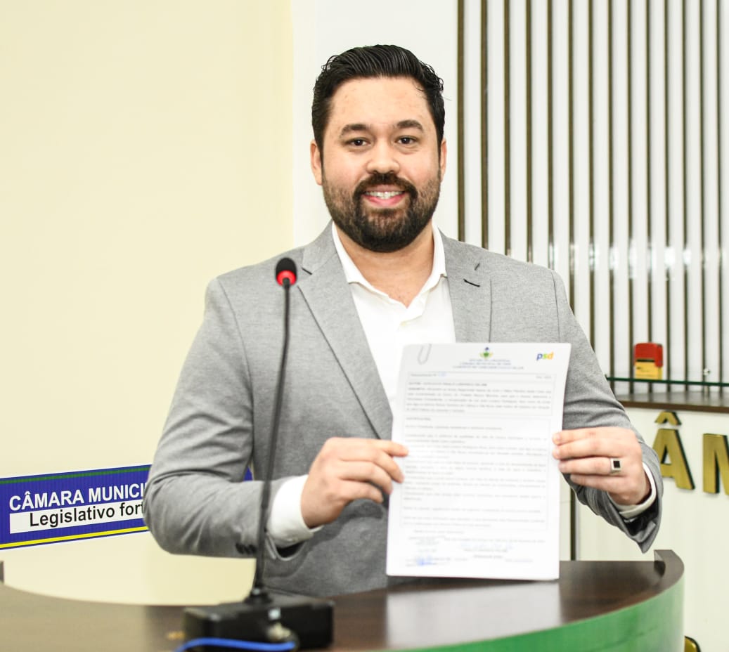 Vereador Paulo Celani solicita obra em alvenaria e ampliação da Rua São Cristóvão.